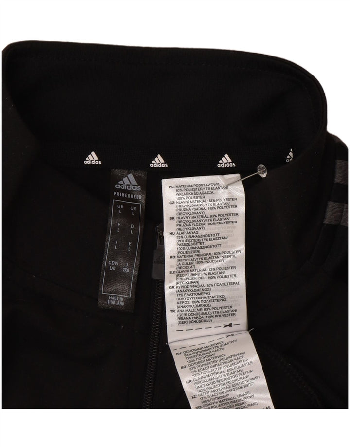 Adidas Herren Pullover Trainingsanzug Top Large Schwarz Polyester