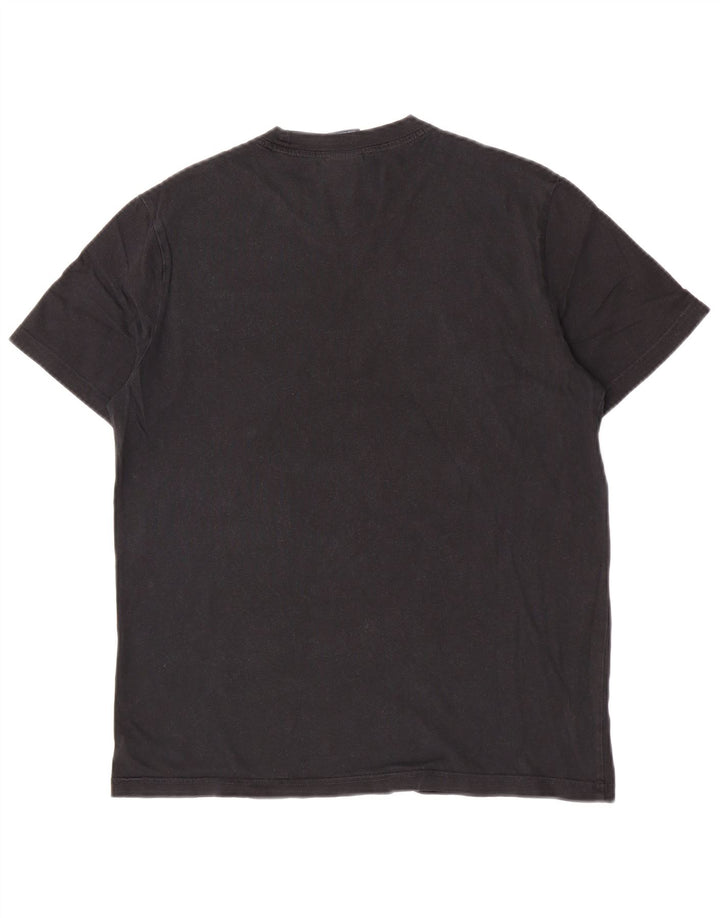 Champion Herren T-Shirt Top Small Schwarz Colourblock Baumwolle