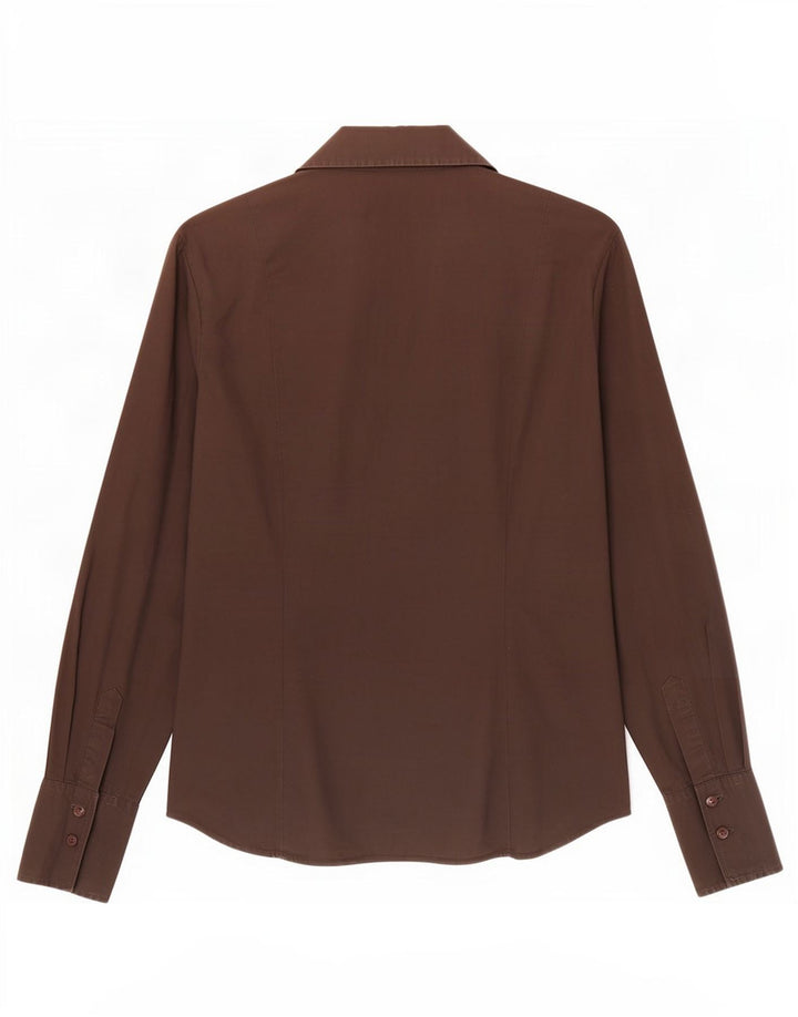 Benetton Damen Pullovershirt UK 14 Mittelbraun