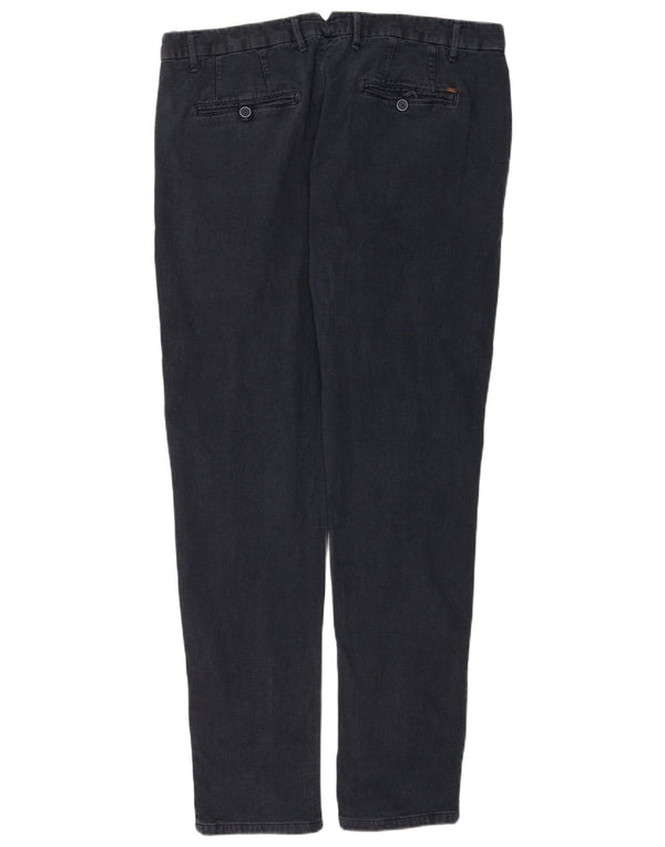 Liu Jo Slim Chino-Hose für Herren, Größe 54, 2XL, W42, L32, Marineblau, Baumwolle