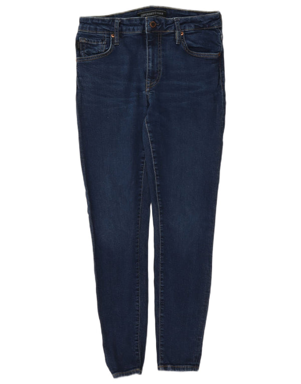 Superdry Damen Skinny Jeans W31 L30 Marineblau