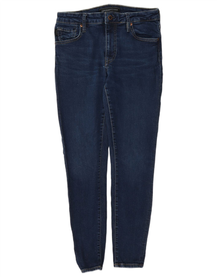 Superdry Damen Skinny Jeans W31 L30 Marineblau
