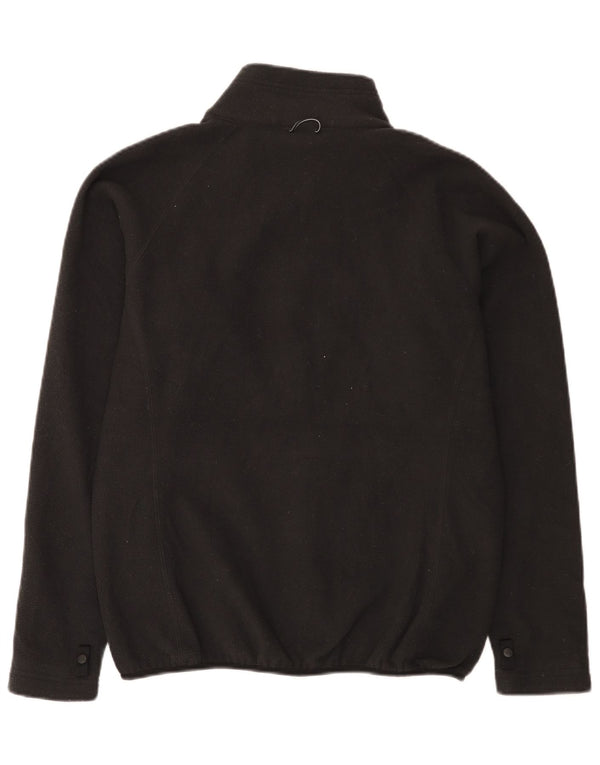 The North Face Womens Fleece Jacket UK 14 Medium Black Polyester