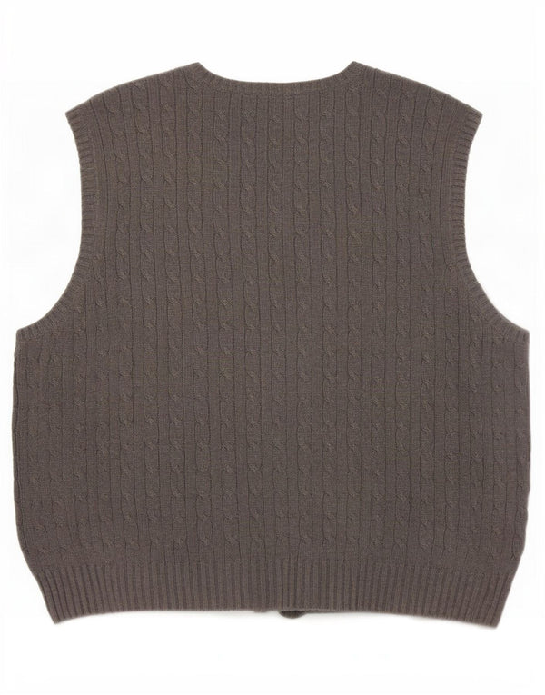 Polo Ralph Lauren Herren Weste Tank Top 2XL Grau Baumwolle