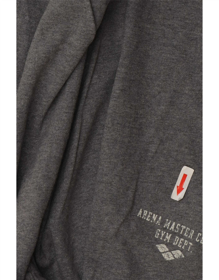 Arena Herren Sportshorts 2XL Grau Baumwolle