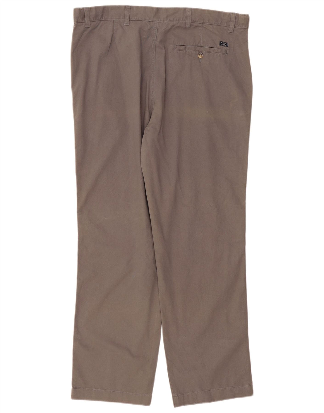 Marks & Spencer Herren-Chinohose mit normaler Passform, W40 L31, graue Baumwolle