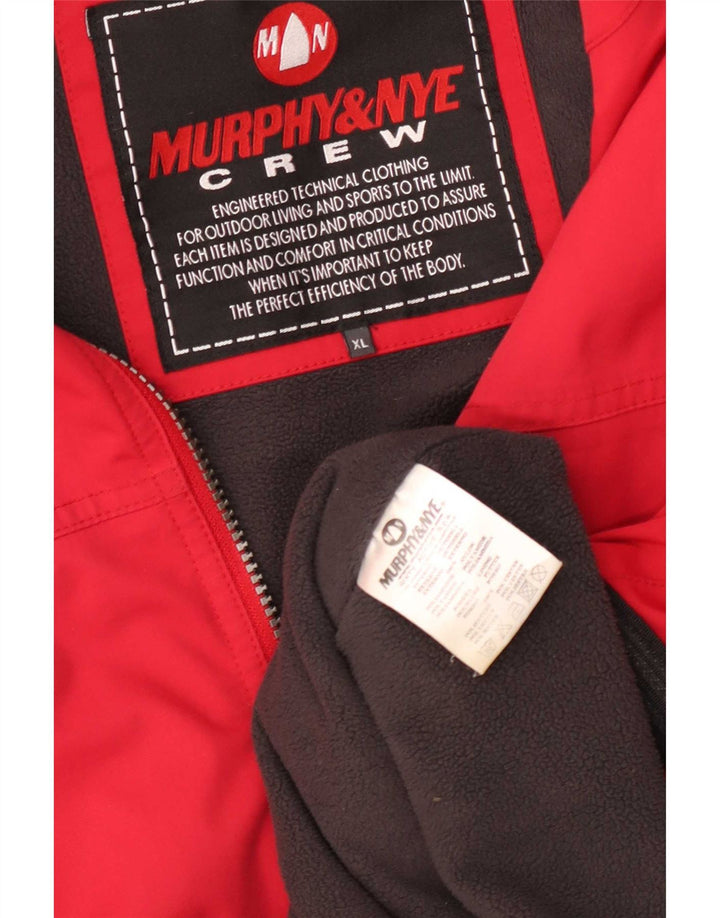 Murphy & Nye Herren Windjacke UK 42 XL Rot Polyamid