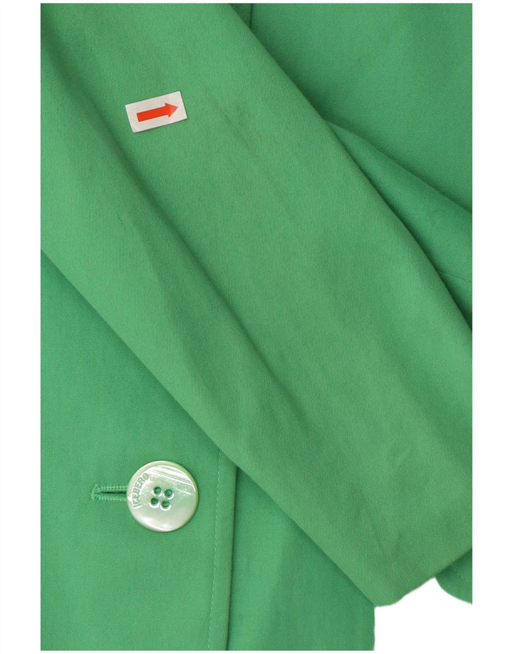 Iceberg Damen-Blazer mit Micky-Maus-Grafik, Gr. 46, Grün