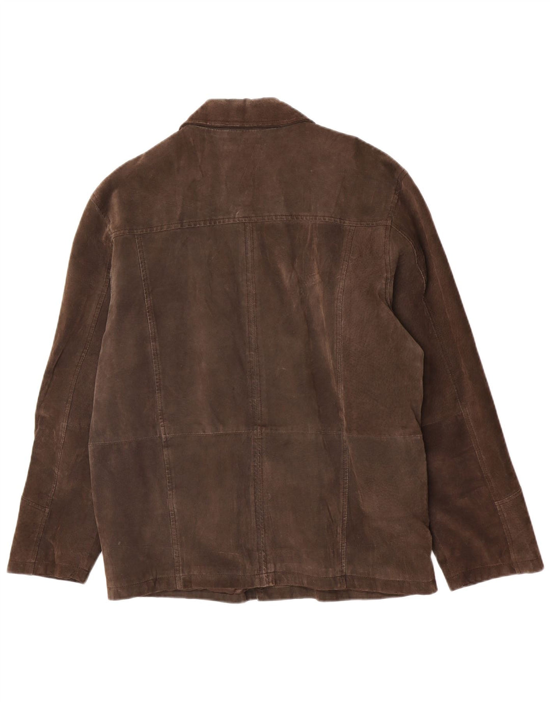 Vintage Herren Wildlederjacke UK 40 Großes braunes Leder