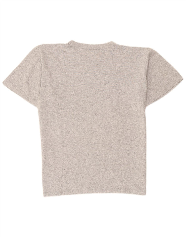 Champion Herren-T-Shirt mit Grafik, groß, grau gesprenkelte Baumwolle