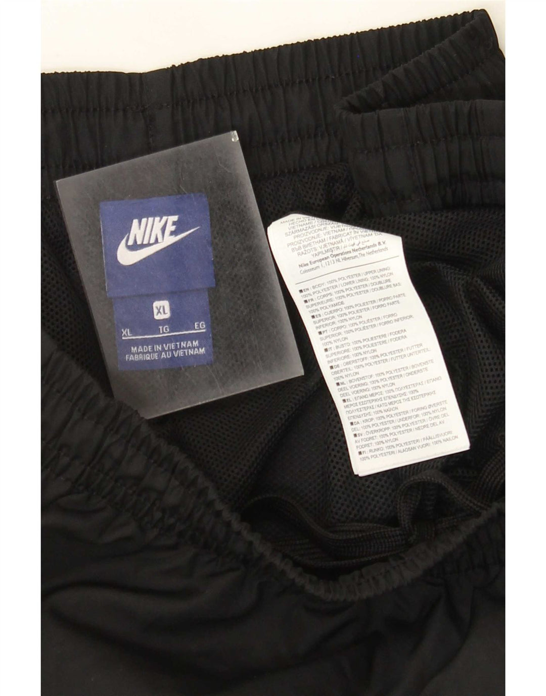 Nike Herren-Trainingshose, Jogginghose, XL, Schwarz, Polyester