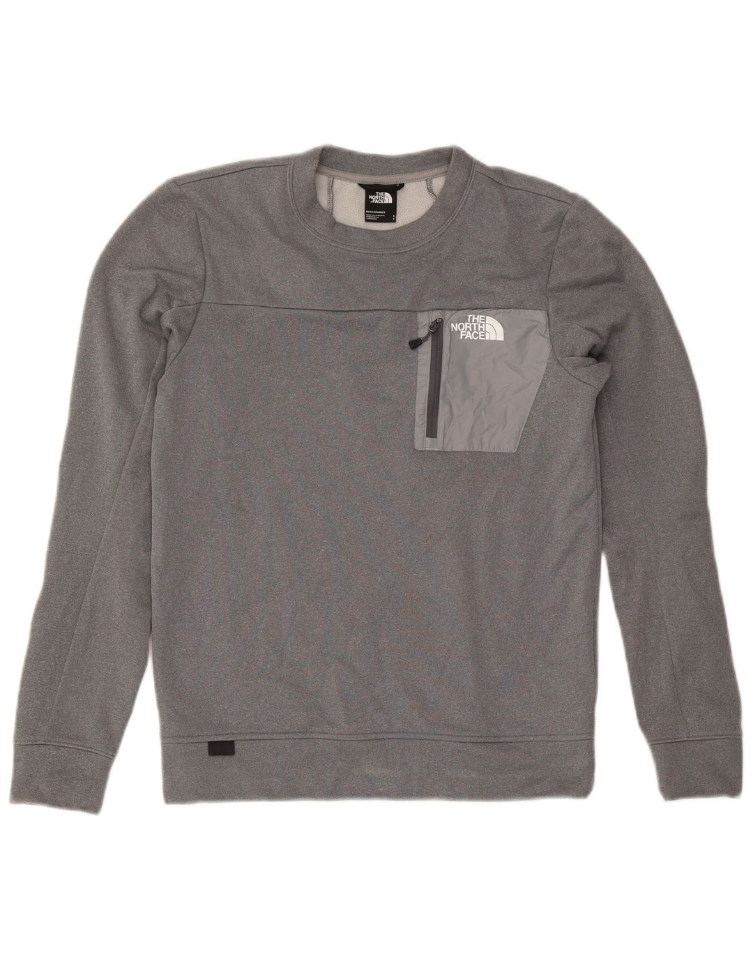 The North Face Herren-Sweatshirt, Pullover, Größe S, Grau, Polyester