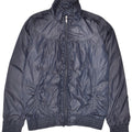 BENETTON Girls Bomber Jacket 11-12 Years 2XL Navy Blue Polyester | Vintage Benetton | Thrift | Second-Hand Benetton | Used Clothing | Messina Hembry 