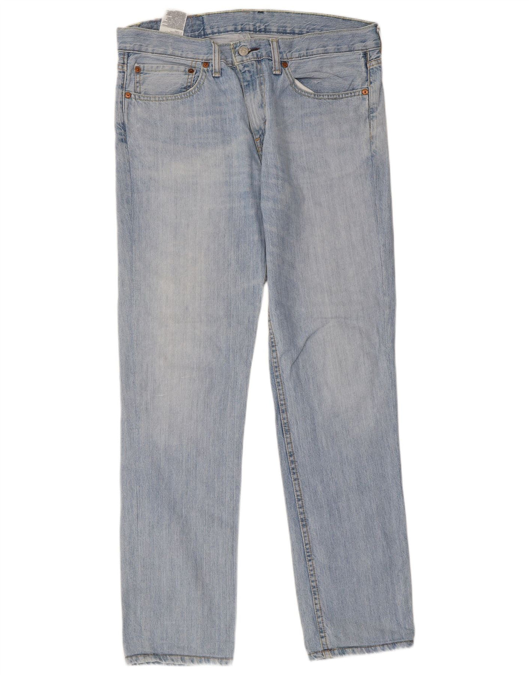 LEVI'S Mens 511 Slim Jeans W34 L34 Blue Cotton