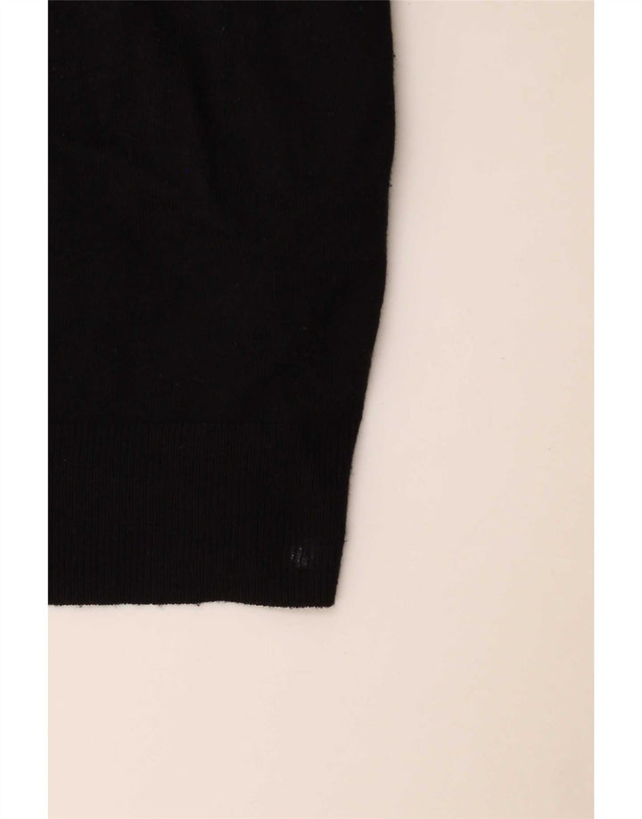 Marks & Spencer Damen-Cardigan-Pullover UK 14 Mittelschwarze Viskose