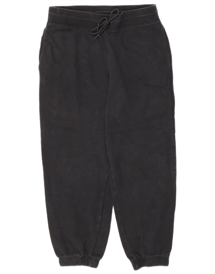 Marks & Spencer Damen-Trainingshose, Jogginghose, UK 12, mittelschwarz, Baumwolle