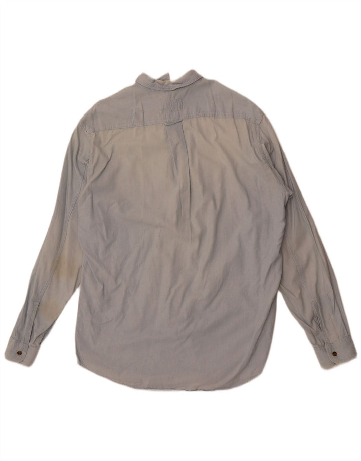 Valentino Herrenhemd Größe 39 Mittelblau