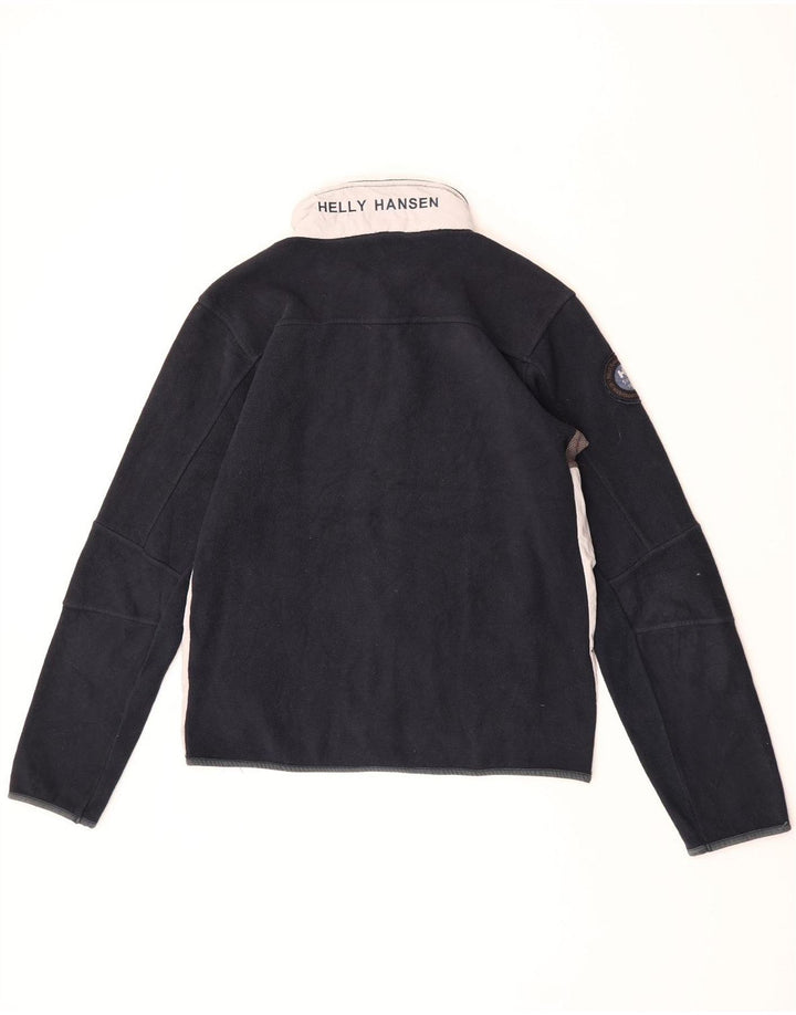 Helly Hansen Herren-Fleecejacke mit Grafik, UK 40, Größe L, Marineblau, Farbblock