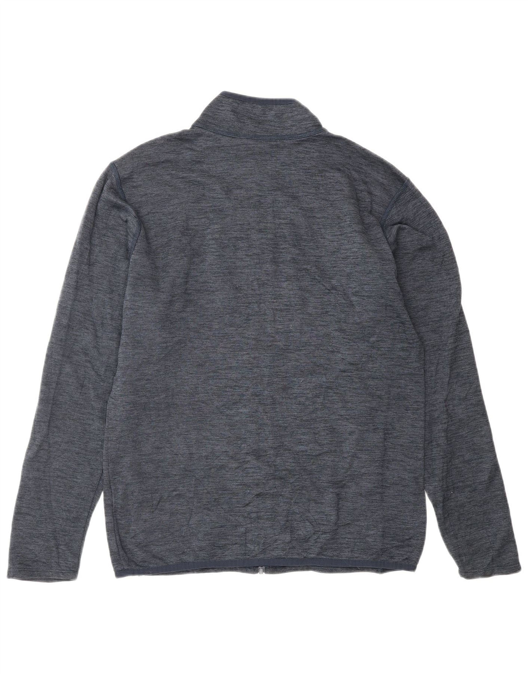 THE NORTH FACE Herren-Trainingsanzug-Oberteil, Jacke, klein, marineblau geflecktes Polyester