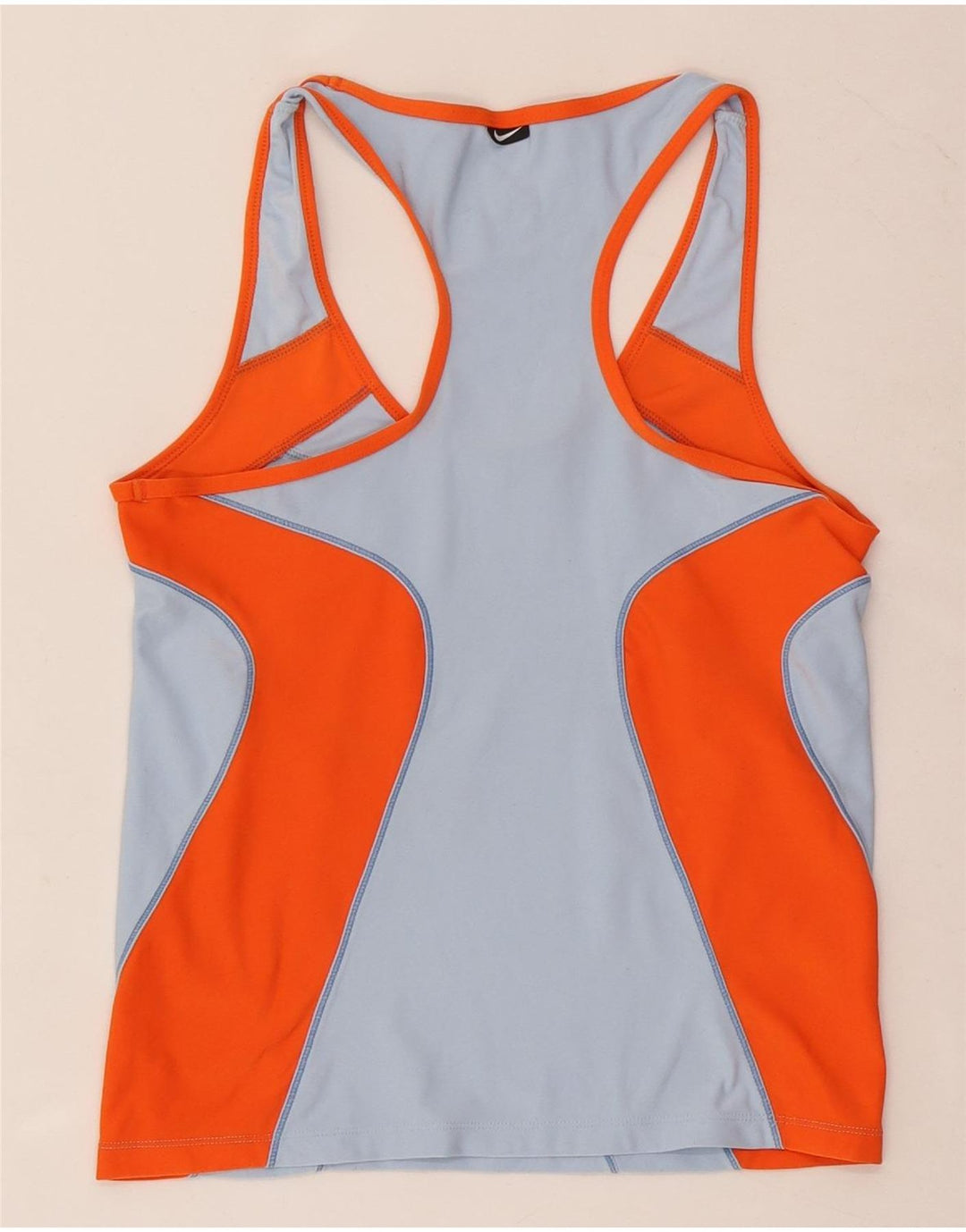 Nike Damen Dri Fit Vest Top US 8/10 Mittelblauer Farbblock