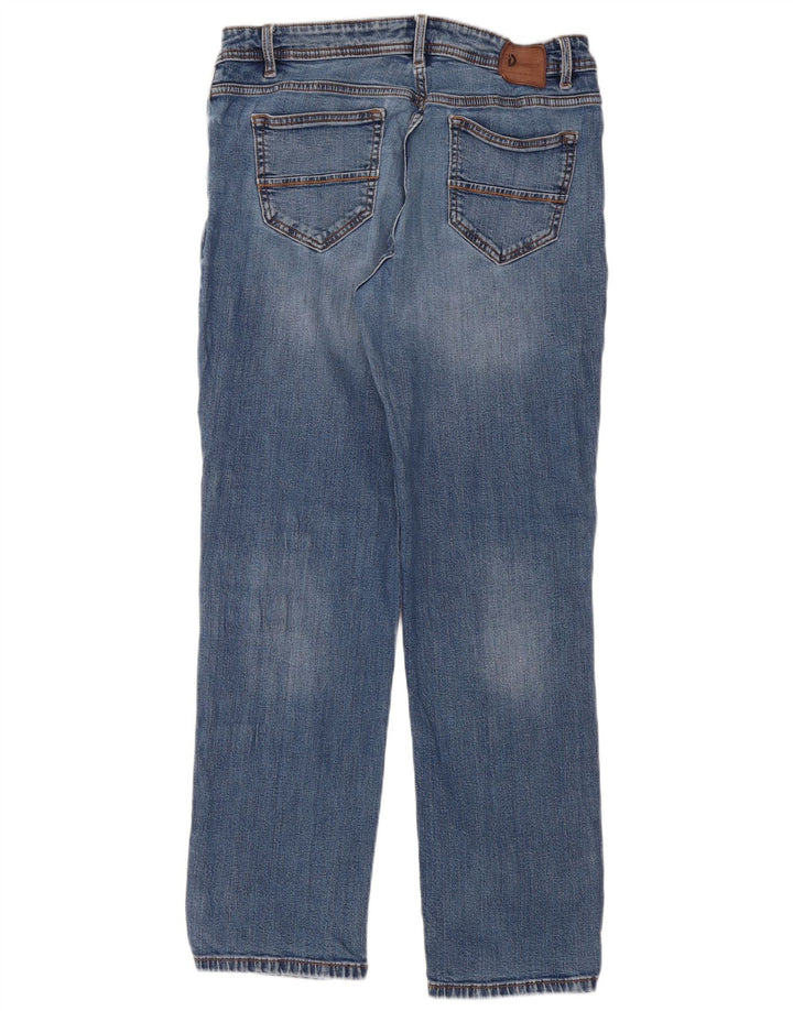 Dack's Herren Straight Jeans IT 50 Large W32 L31 Blau