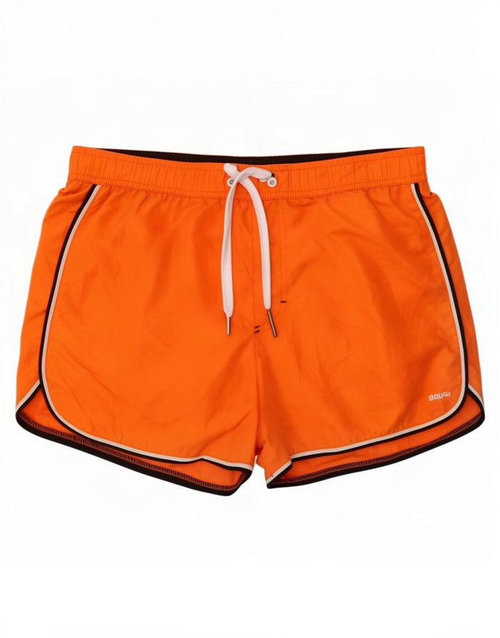 Brugi Herren Badeshorts Mittelorange Polyester