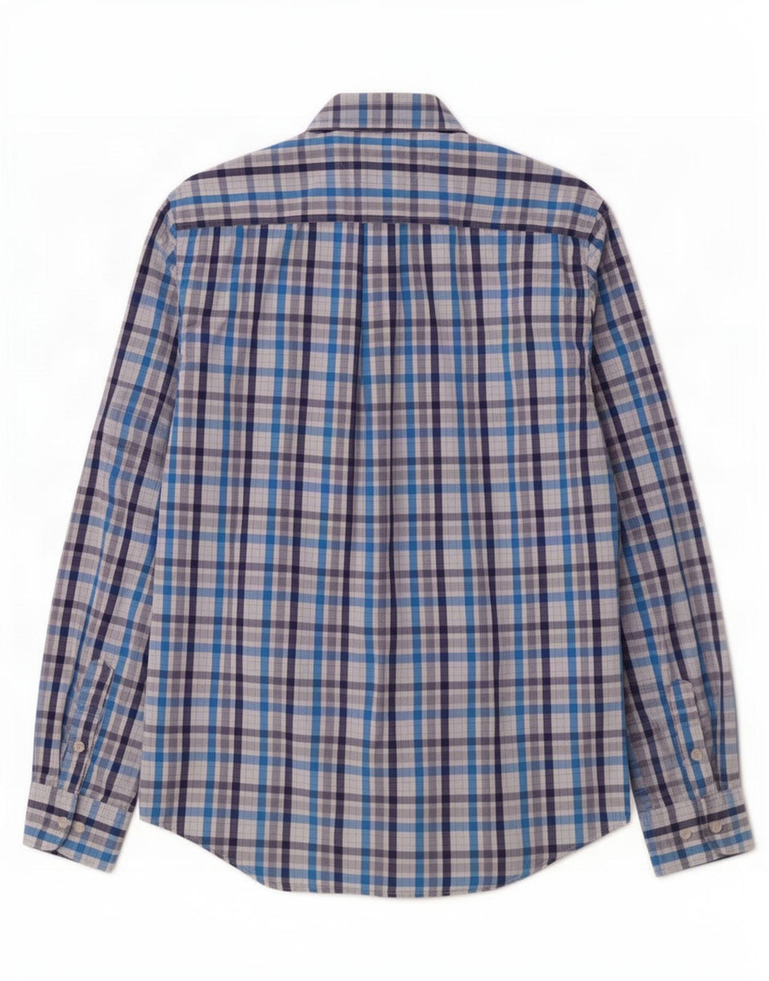 Tommy Hilfiger Herrenhemd, klein, blau kariert, Baumwolle