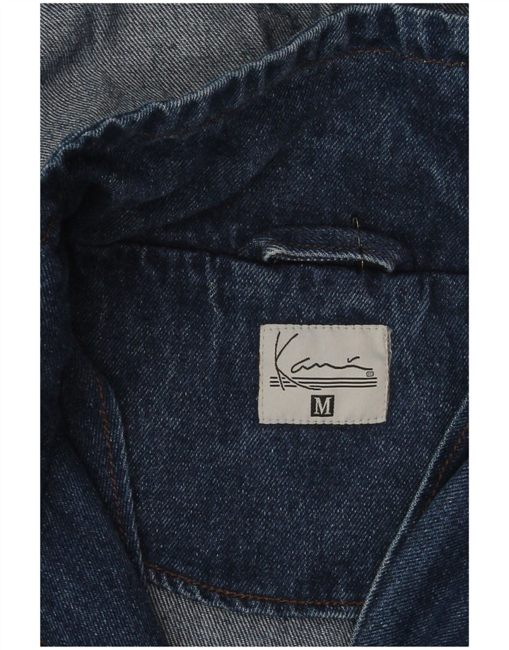 Karl Kani Herren-Jeans-Anorakjacke mit Kapuze, UK 38, Mittelblau