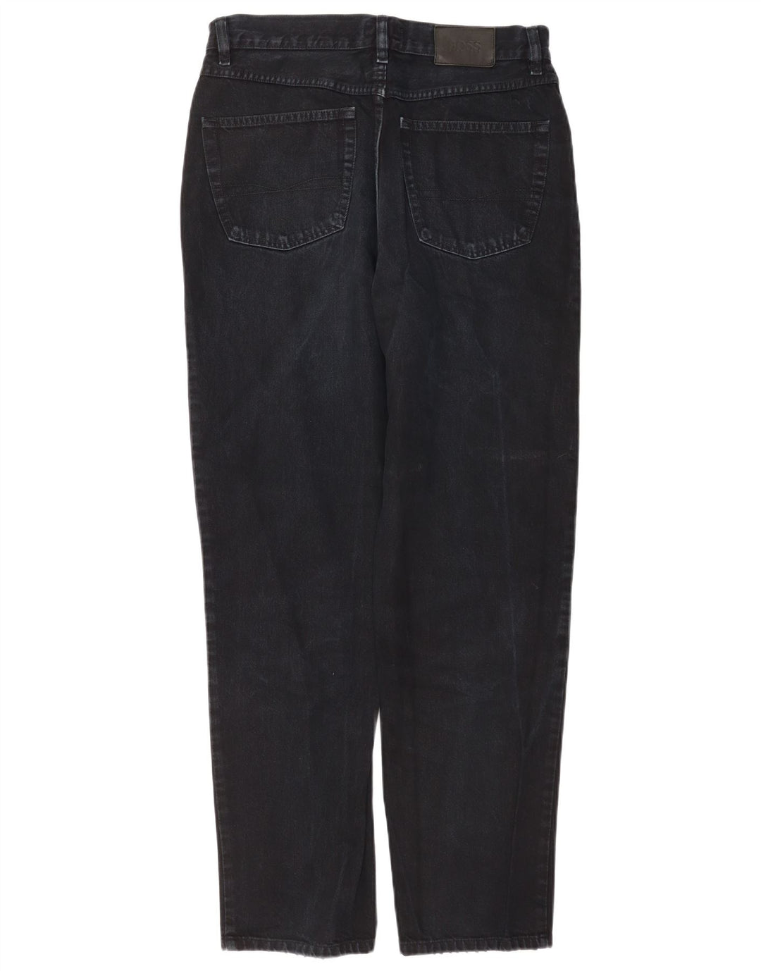 Hugo Boss Herren Straight Jeans W32 L32 Schwarz