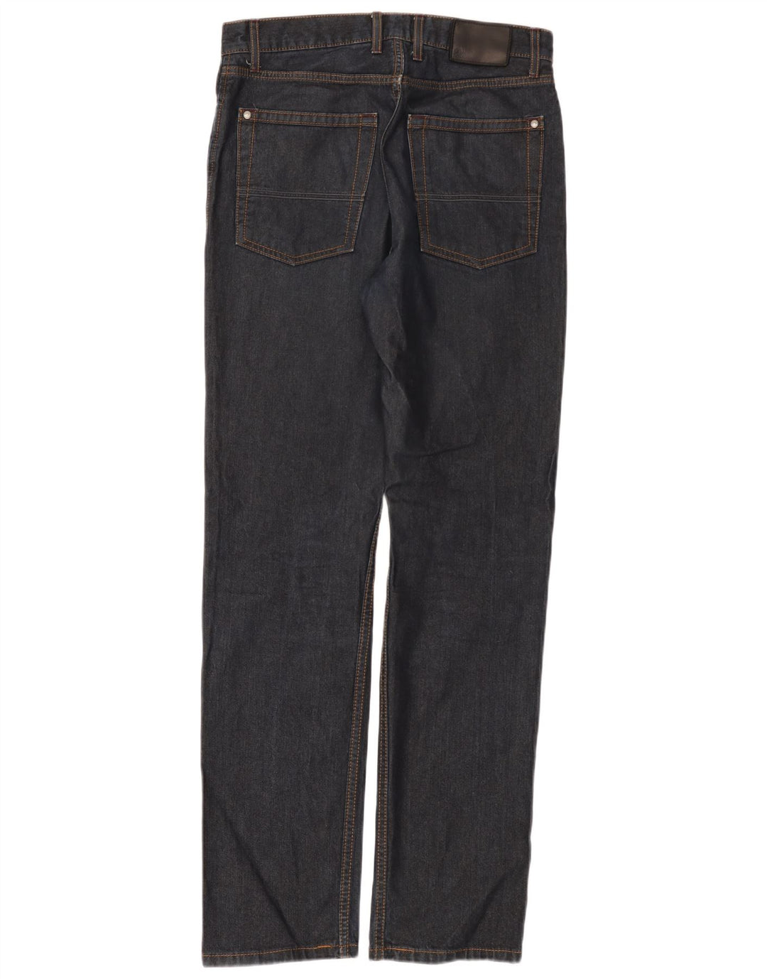 Marks & Spencer Herren Blue Harbor Straight Jeans W30 L33 Marineblaue Baumwolle