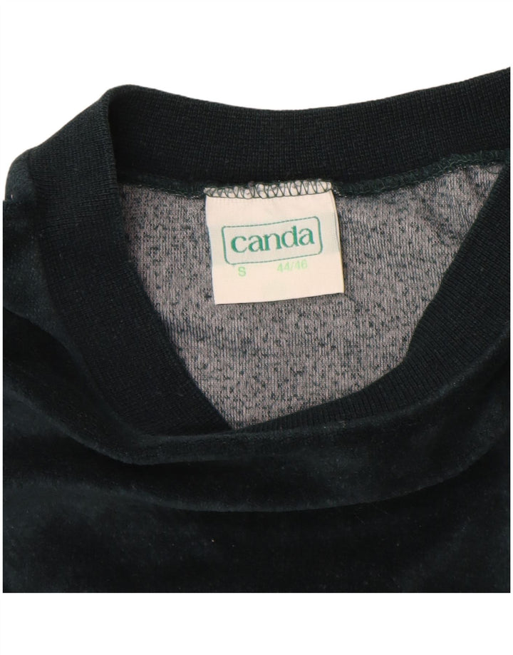 CANDA Damen-Sweatshirt in Übergröße, Gr. 10, Größe S, Grün, Baumwolle
