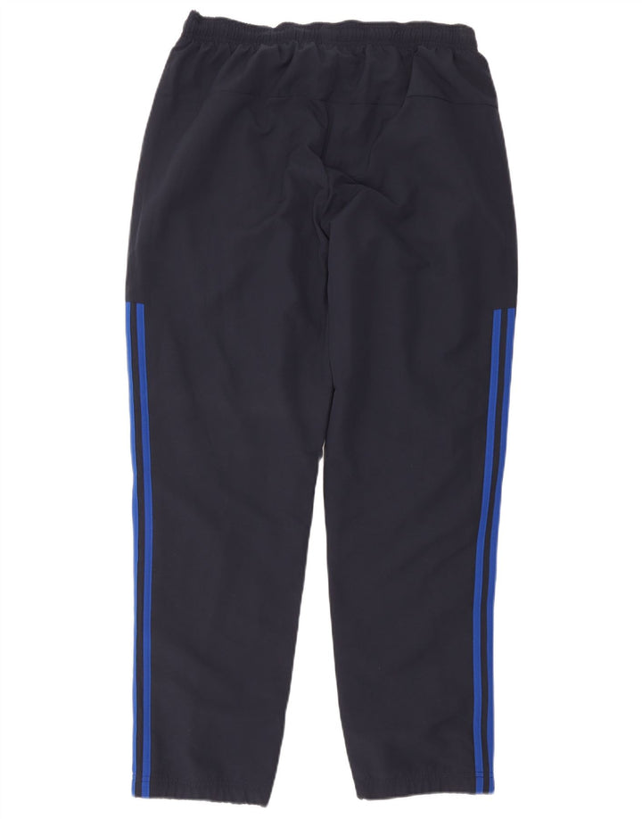 Adidas Herren-Trainingshose, Jogginghose, groß, marineblau, Polyester