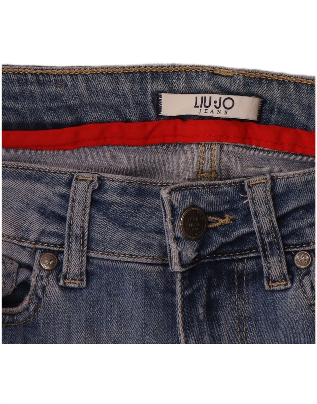Liu Jo Damen Skinny Jeans W26 L31 Blau