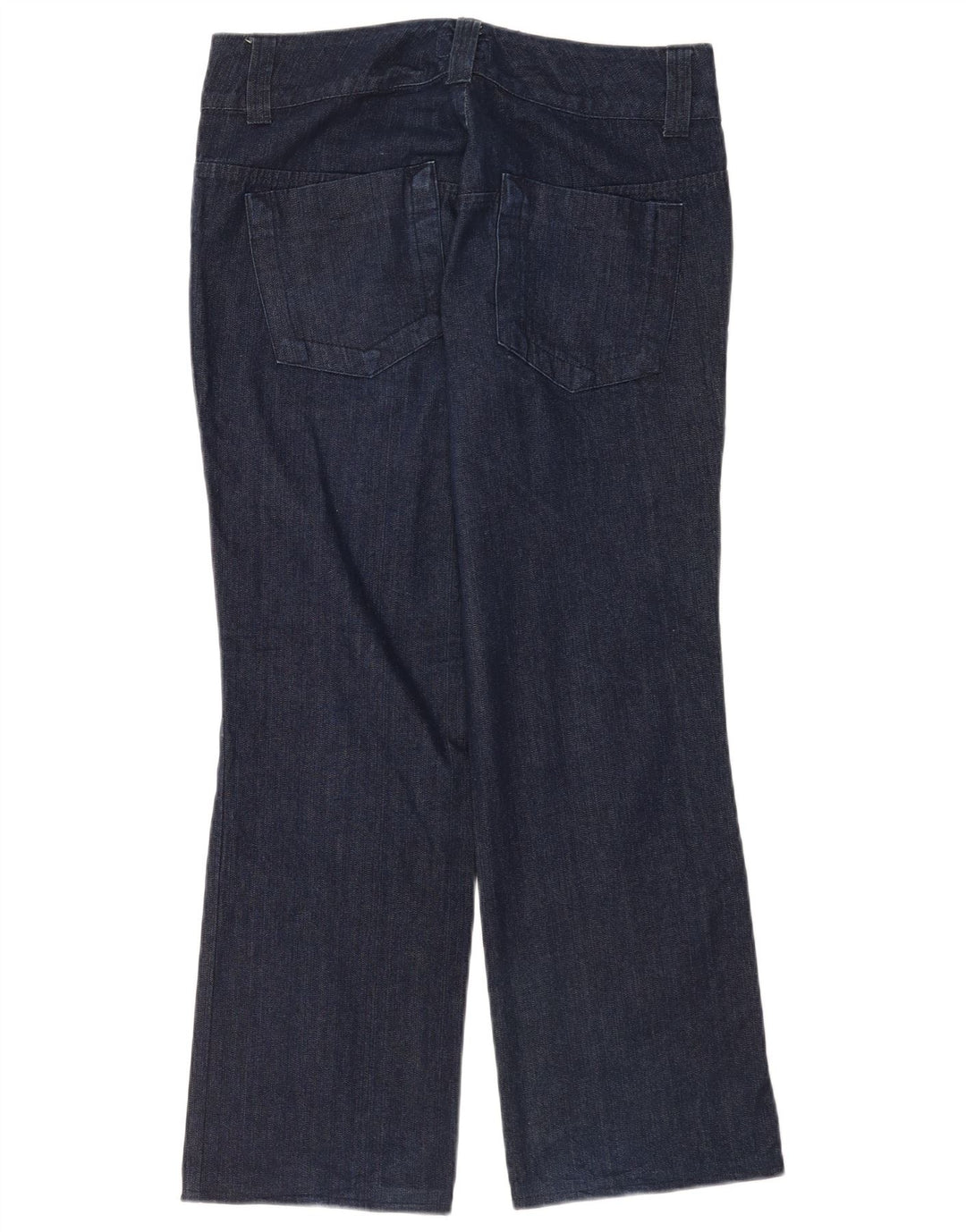 Sergio Tacchini Damen Straight Jeans W31 L30 Marineblaue Baumwolle