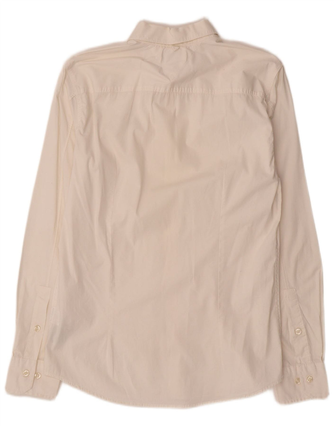 Tommy Hilfiger Herren-Slim-Fit-Hemd aus mittelweißer Baumwolle