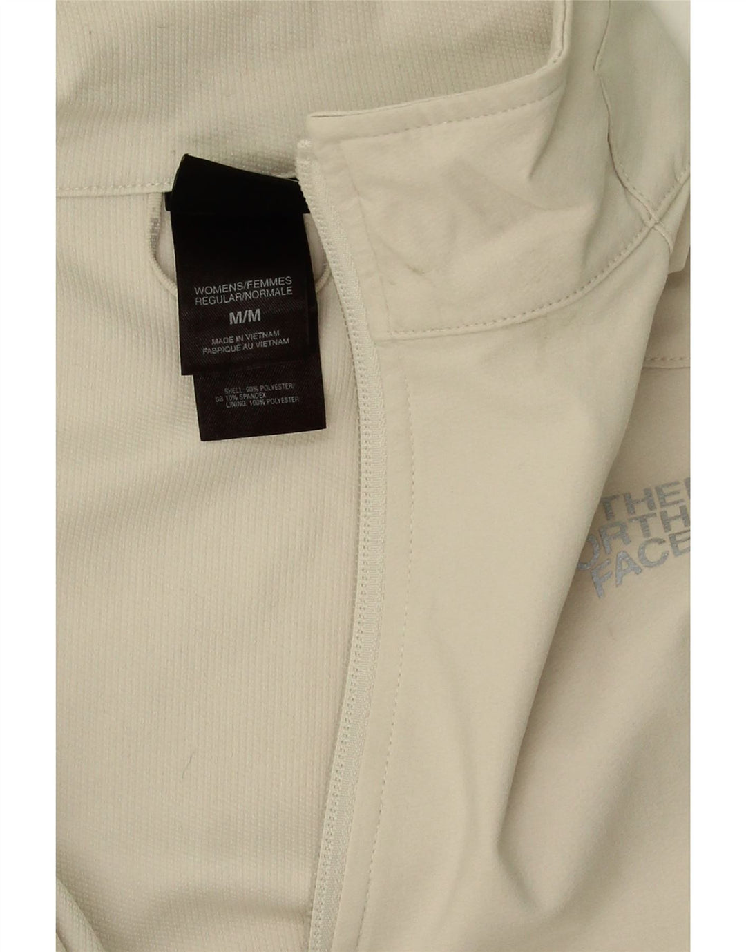 THE NORTH FACE Womens Tracksuit Top Jacket UK 14 Medium White Polyester Vintage The North Face and Second-Hand The North Face from Messina Hembry 