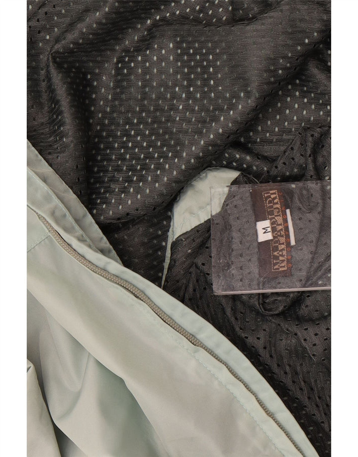 Napapijri Herren Geographic Regenjacke UK 38 Mittelgrünes Nylon