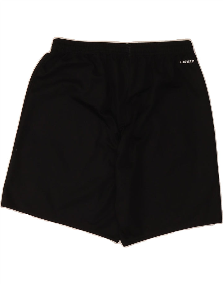 ADIDAS Mens Aeroready Sport Shorts Small Black Polyester Vintage Adidas and Second-Hand Adidas from Messina Hembry 