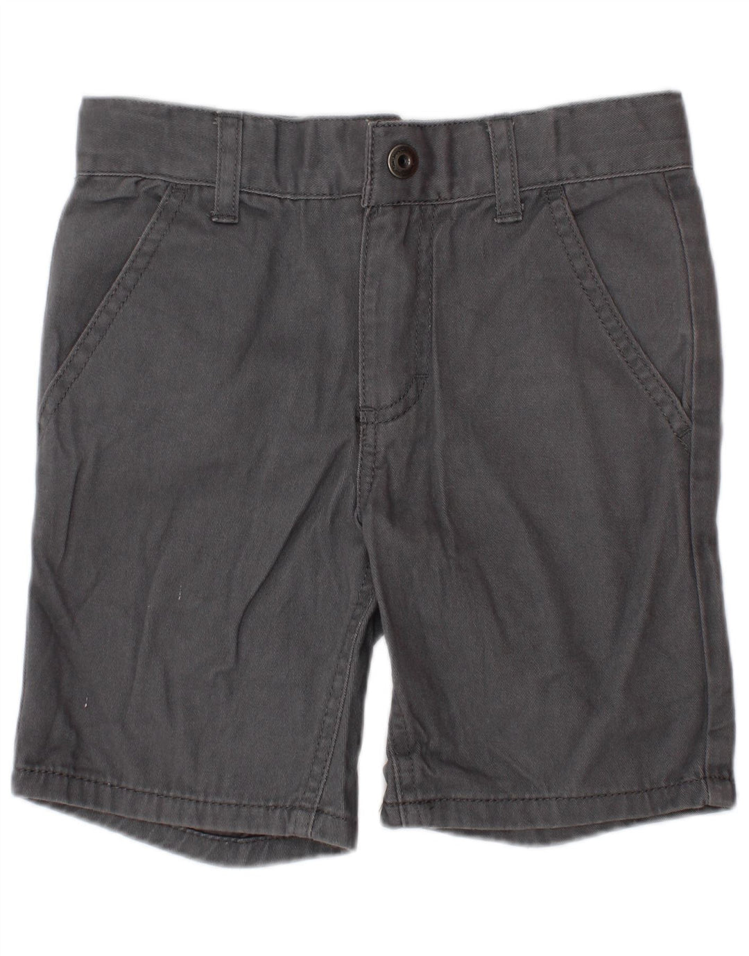 Calvin Klein Chino-Shorts für Jungen, 3–4 Jahre, W22, graue Baumwolle