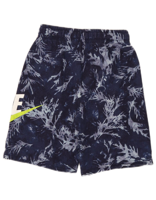 Nike Jungen Graphic Sport Shorts 12–13 Jahre große marineblaue Baumwolle