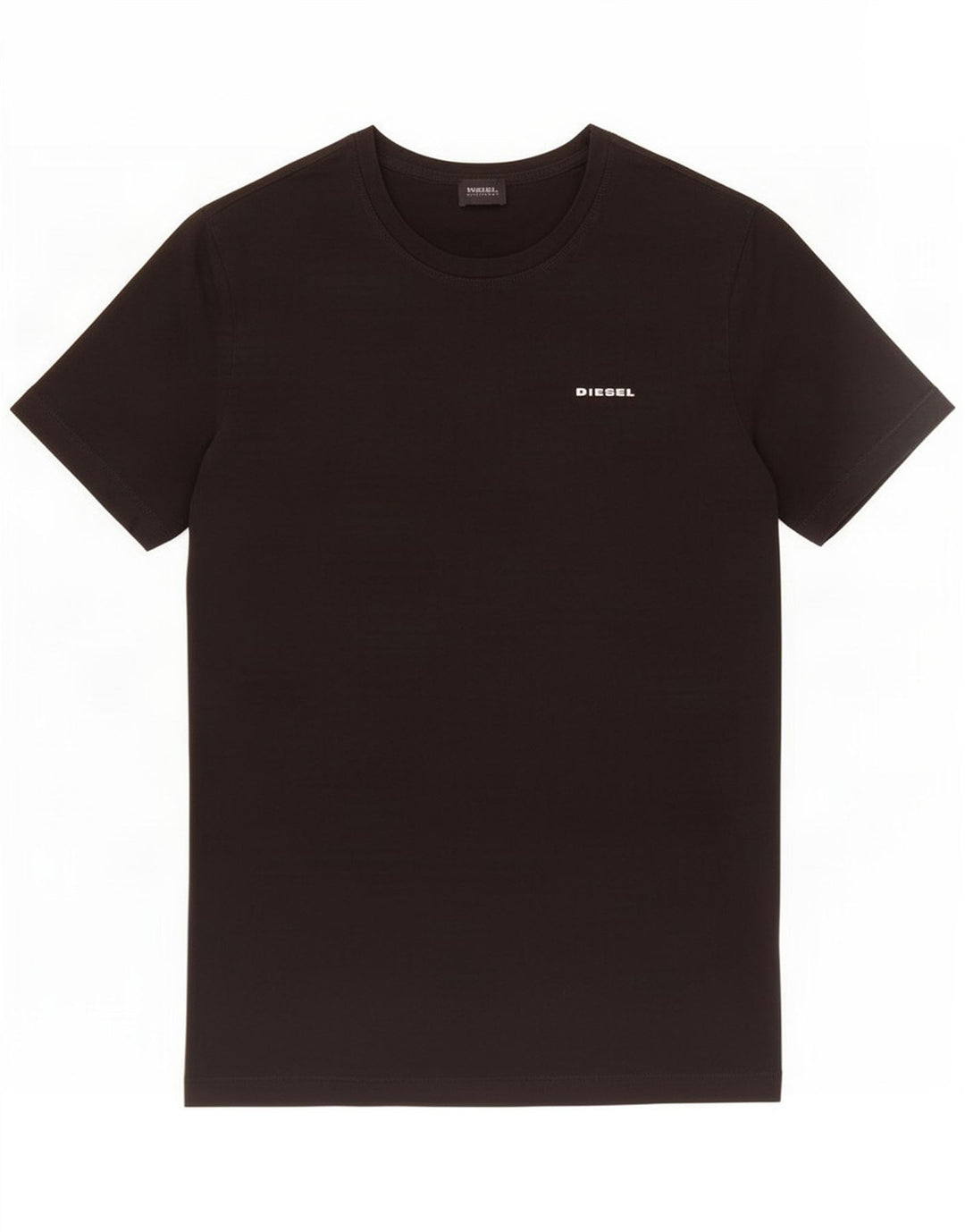 Diesel Herren T-Shirt Top XL Schwarz Baumwolle