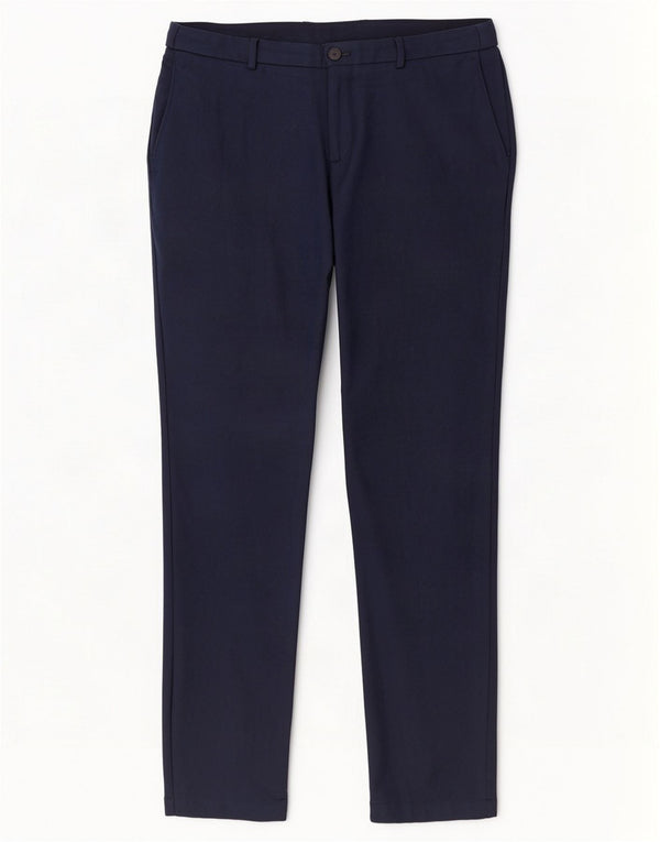 Hugo Boss gerade Chino-Hose für Herren, EU 52, XL, W36, L32, Marineblau, Polyester
