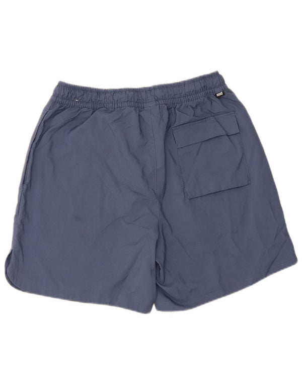 Nike Herren-Badeshorts aus mittelblauem Polyester