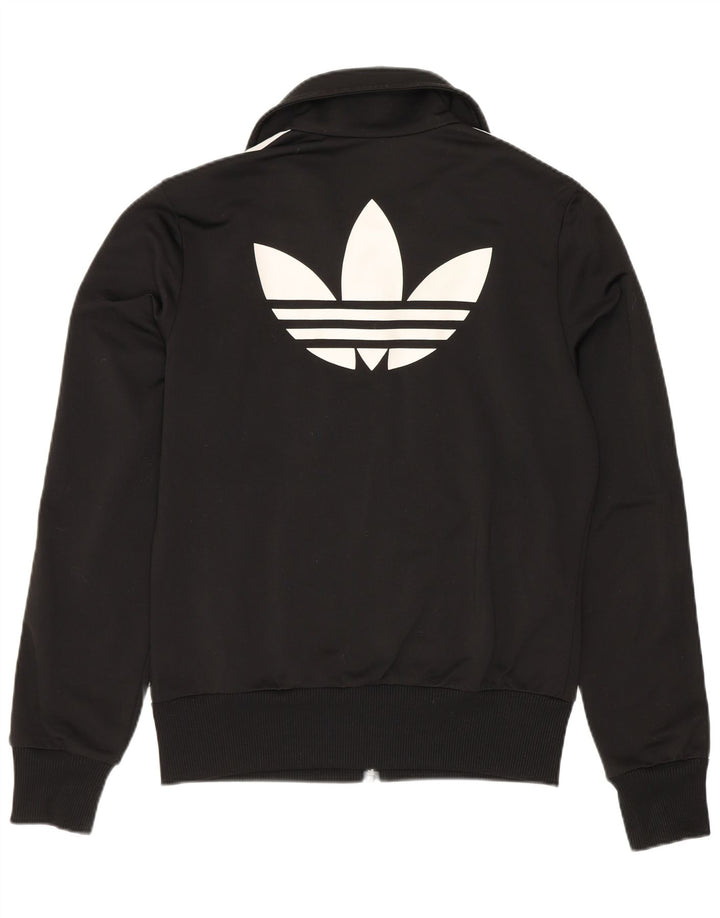 Adidas Damen Graphic Trainingsanzug Top Jacke EU 38 Small Schwarz Polyester