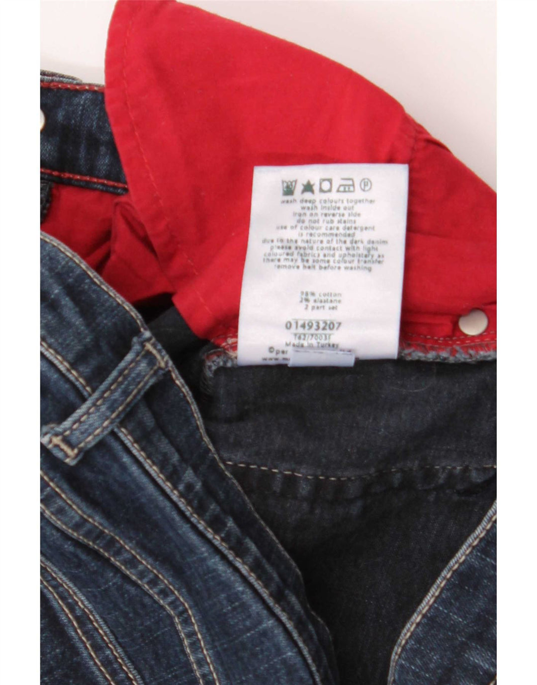 Marks & Spencer Damen Per Una Bootcut Jeans UK 12 Medium W30 L32 Marineblau