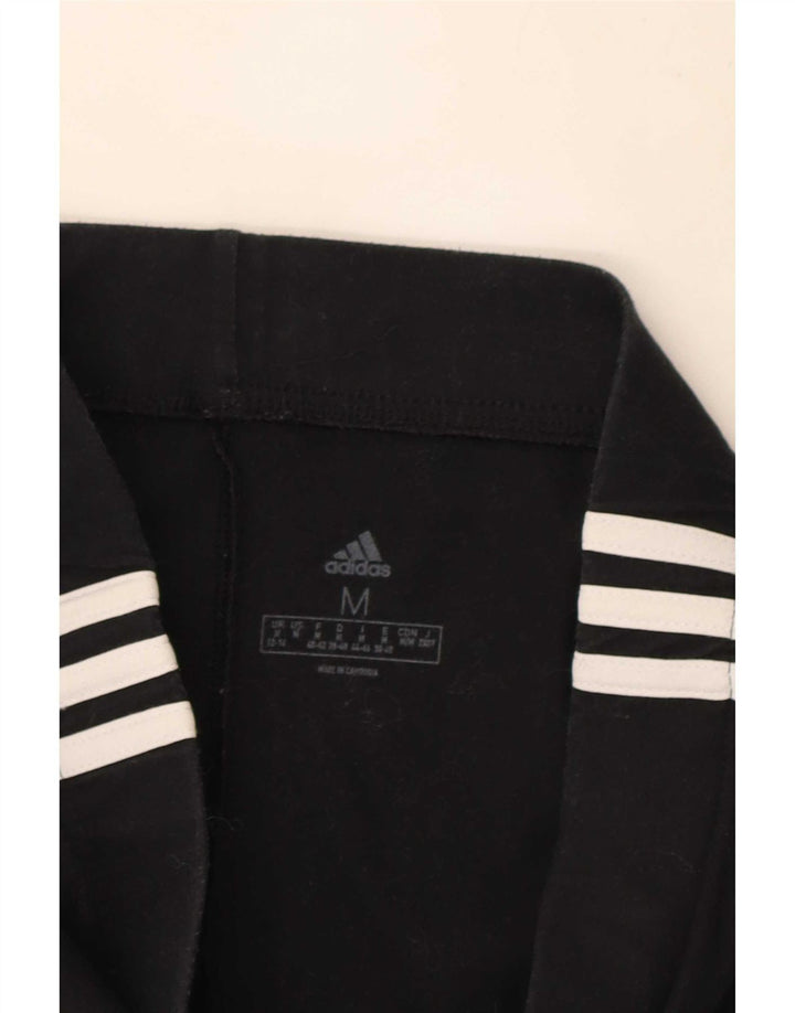 Adidas Damen Graphic Leggings UK 12/14 Medium Schwarz