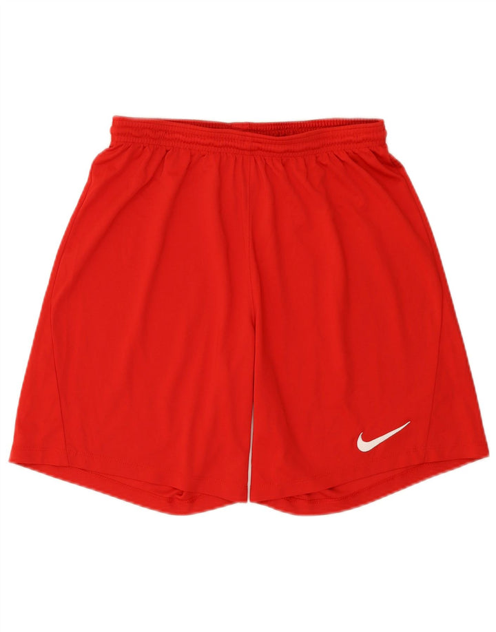 Nike Herren Dri Fit Slim Sportshorts, großes rotes Polyester