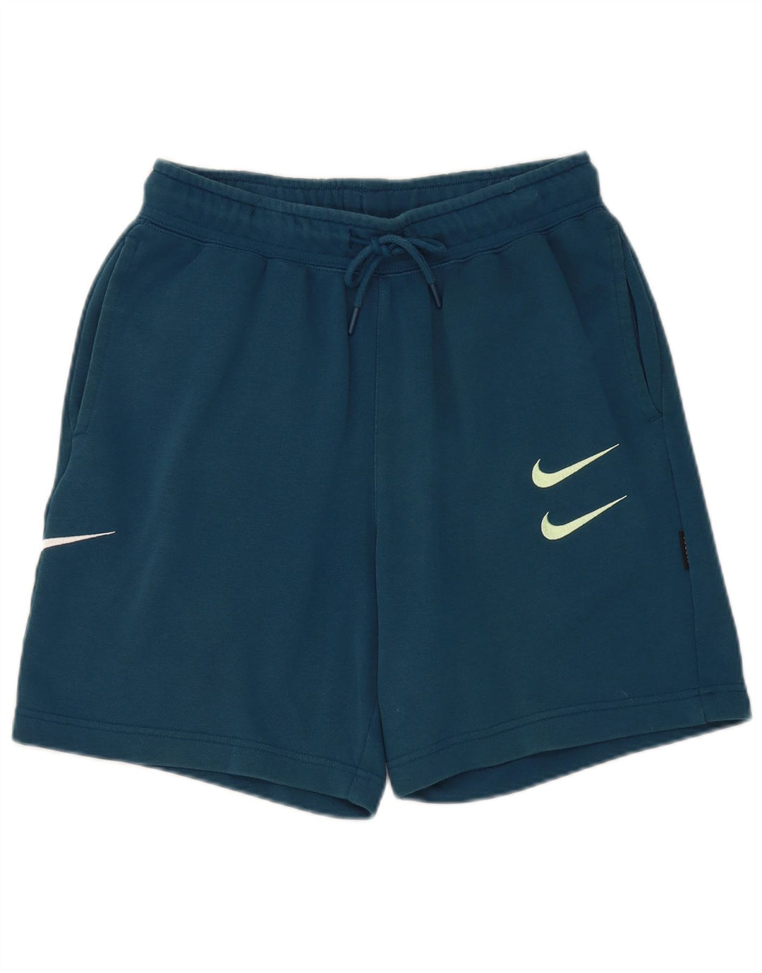 Nike Herren-Sportshorts mit Grafik, Größe S, Blau, Baumwolle