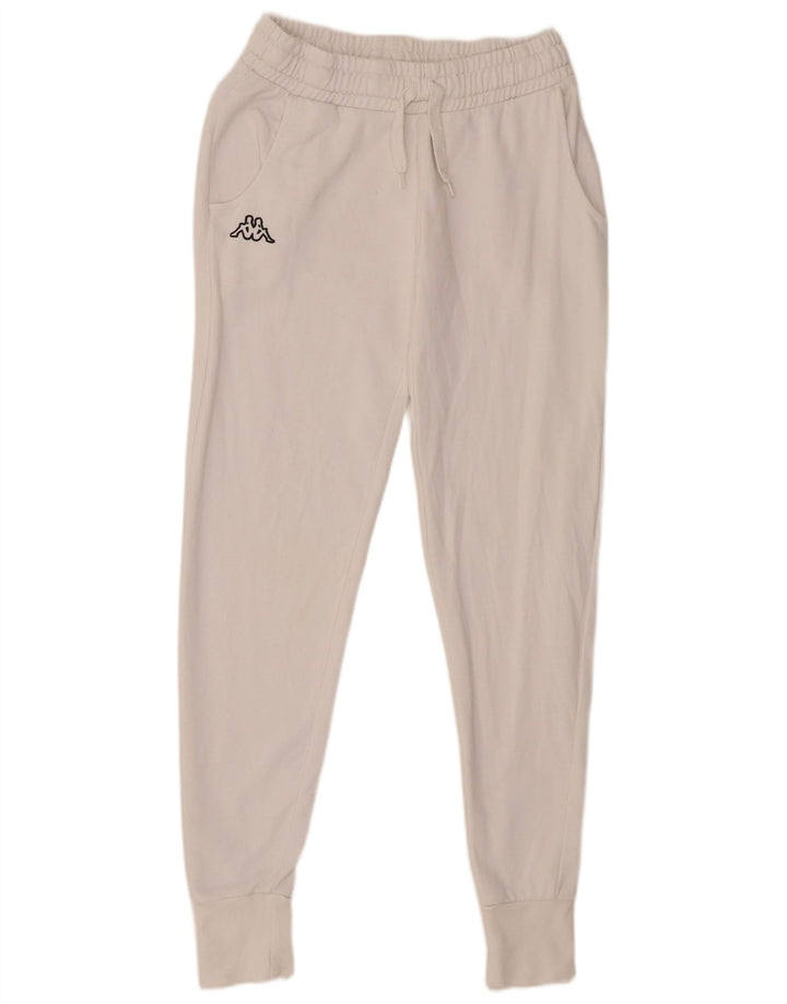 Kappa Damen Trainingshose Jogger UK 12 Mittelweiß