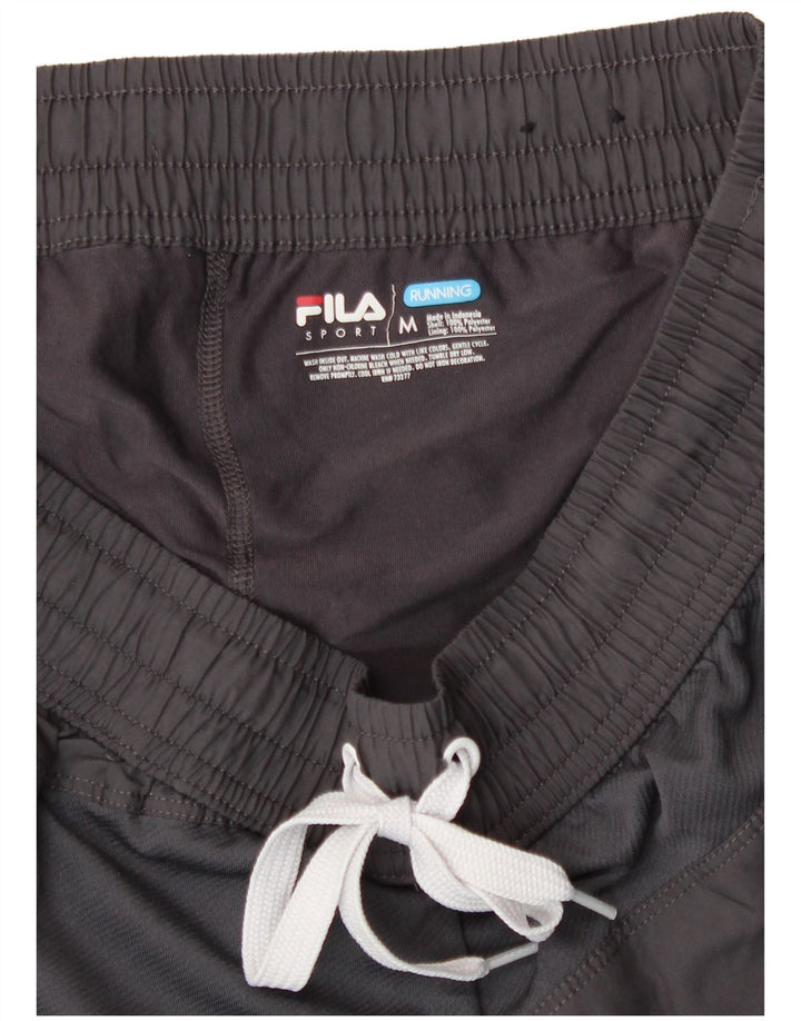 Fila Damen Sportshorts UK 14 Medium Schwarz Polyester